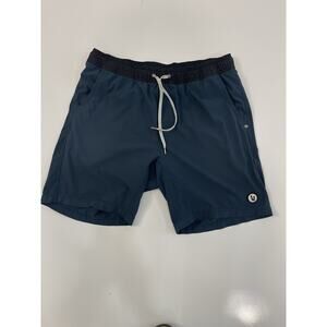 Vuori Shorts Mens M KORE Blue 6” Lined Athletic Casual V302